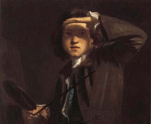 Sir Joshua Reynolds Self-Portrait Norge oil painting art